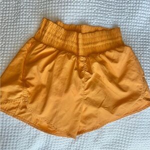 All in Motion Women's Athletic Shorts - Vibrant Orange